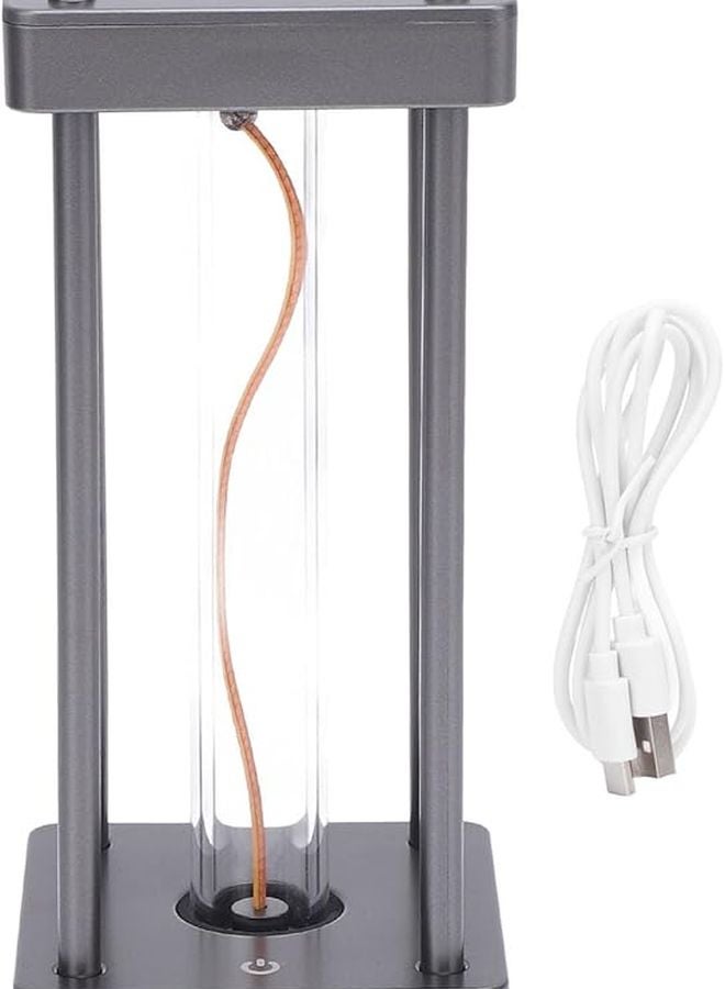 Column Shape Touch Control LED Desk Lamp Warm Light for Bedroom Living Room Battery Included - Image 1